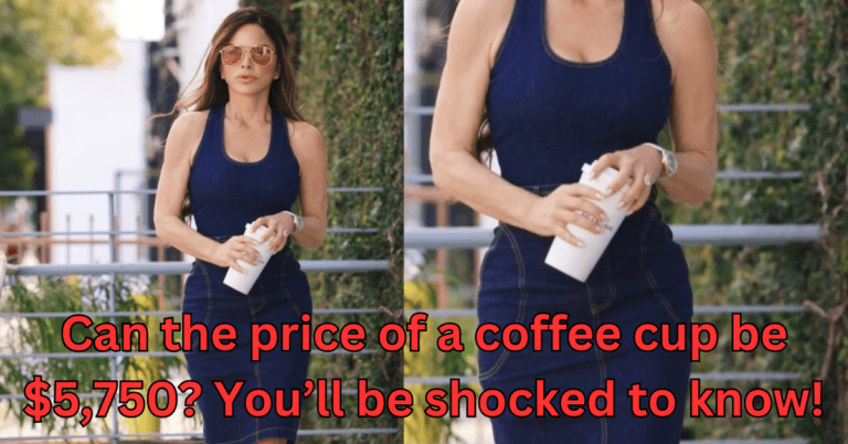 Lauren Sánchez $5,750 ‘Coffee Cup’ Clutch