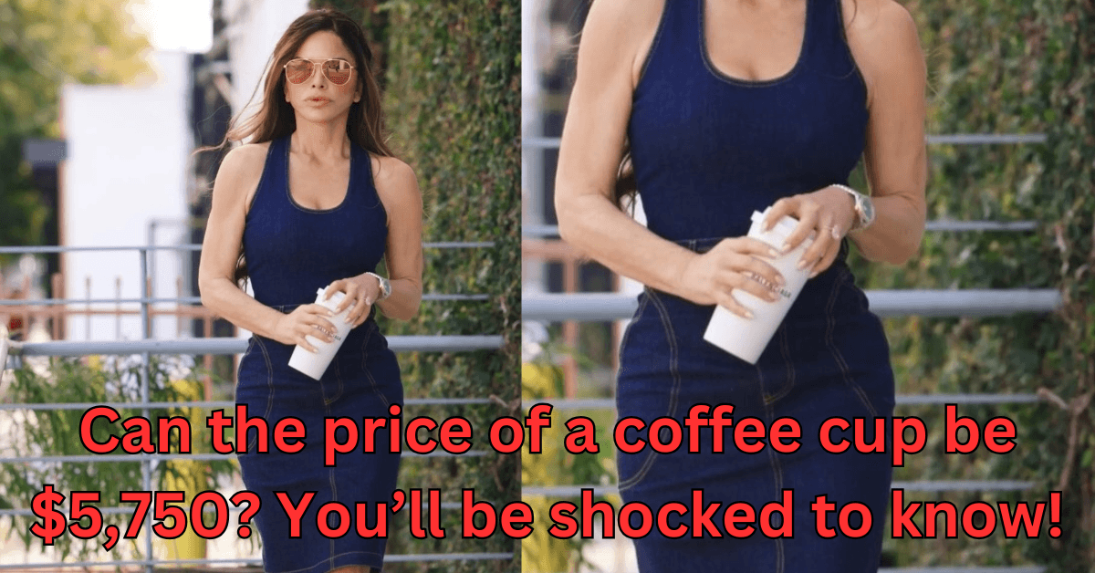 Lauren Sánchez $5,750 ‘Coffee Cup’ Clutch