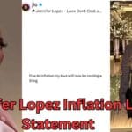 Jennifer Lopez Inflation Love Statement on Instagram 2025