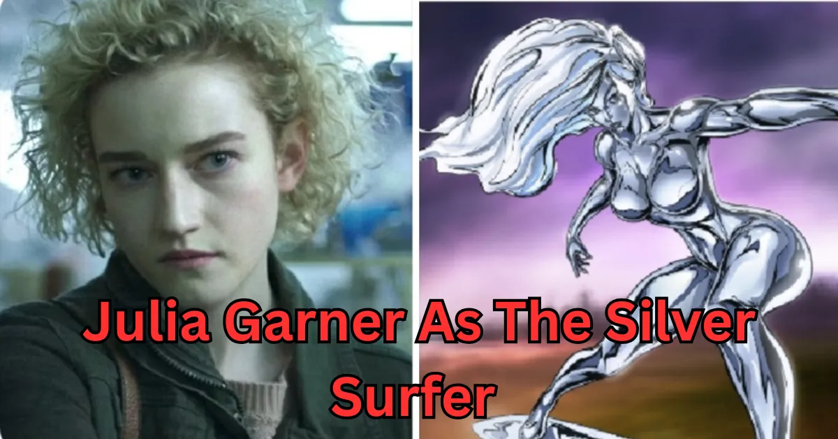 Franklin Richards and Julia Garner in the Fantastic Four trailer first look