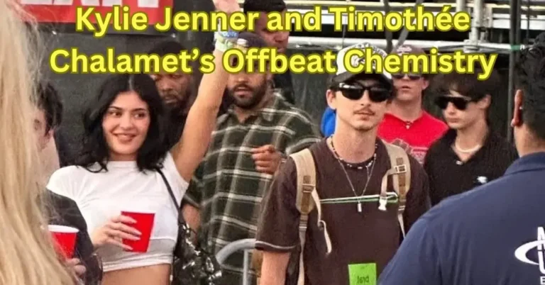 Kylie Jenner and Timothée Chalamet at Coachella 2025 with distant body language"