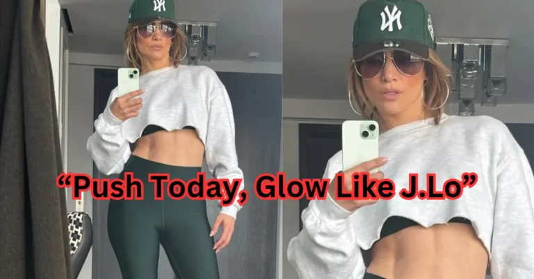 Jennifer Lopez gym selfie Instagram May 2025